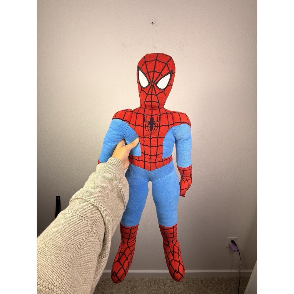 Spider-Man Big Stuffed Toy Plush Superhero‎ Doll Marvel Comics Large